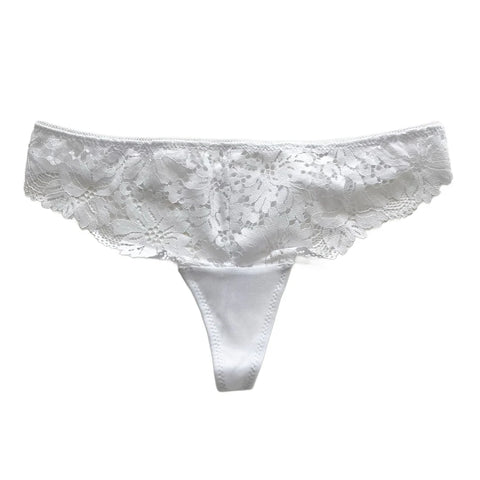Thong, Floral Lace
