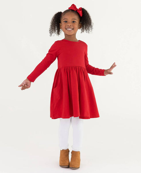 Girls, Red Bow Headband