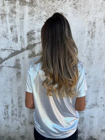Top, Metallic Glossy