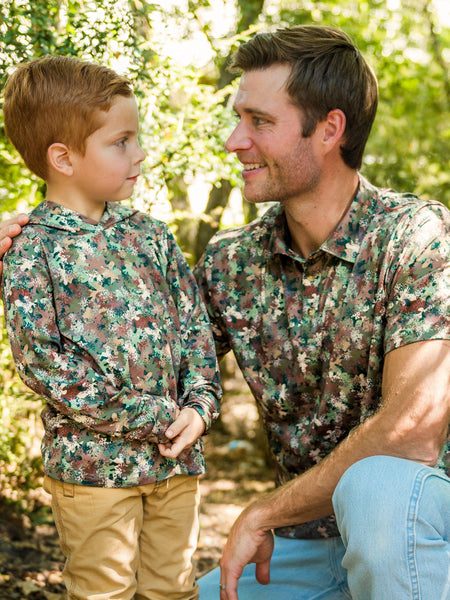Boys Camo Hoodie