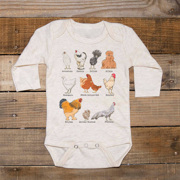 Baby, Chicken Breeds Bodysuit