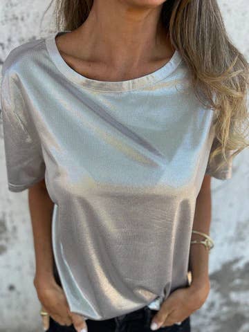 Top, Metallic Glossy
