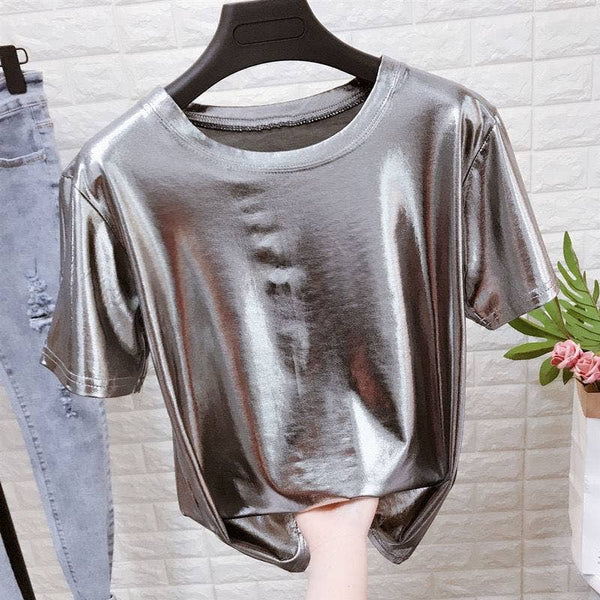 Top, Metallic Glossy