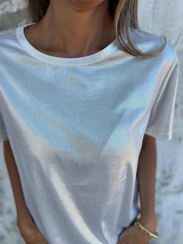 Top, Metallic Glossy