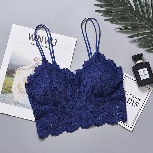 Solid Lace Bralette Top