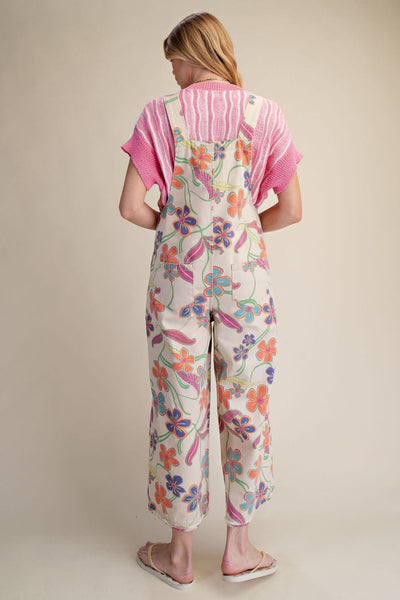 Coveralls, Flower Vintage
