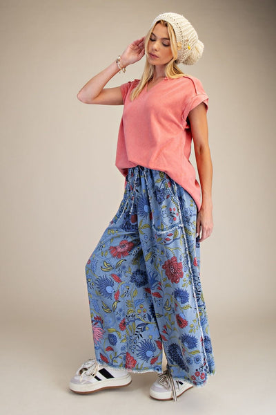 Top, Cap Slv Coral