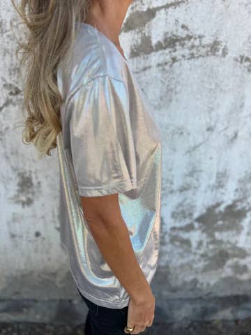 Top, Metallic Glossy