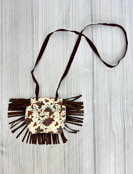 Child, Cowhide Fringe Purse