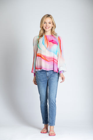 Top, Swirl Multi