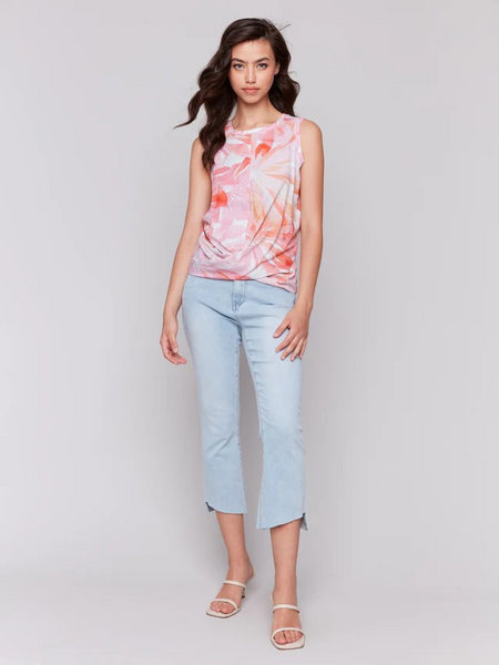 Top, Slvless Twisted Tank