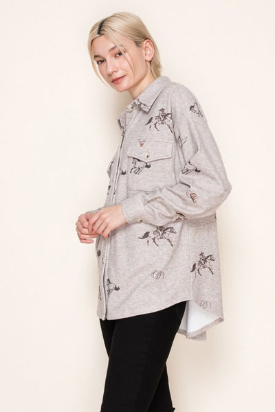 Top, Button Up Western