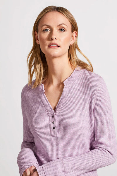 Top, Henley W/Buttons