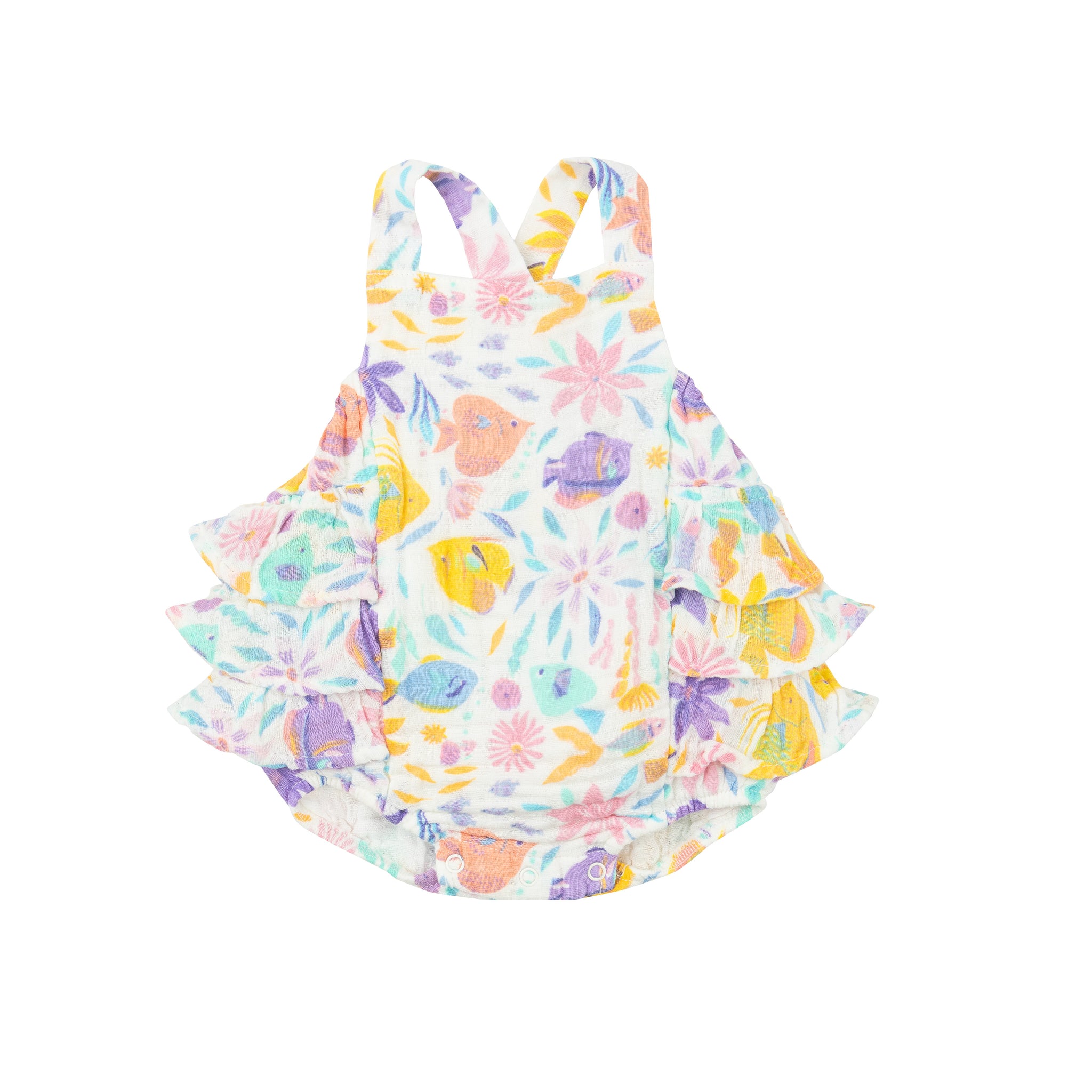 Baby, Ruffle Sunsuit