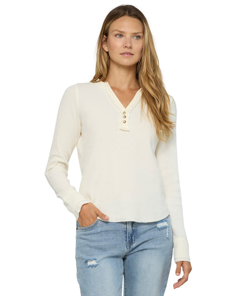 Top, Reardan Washed Henley