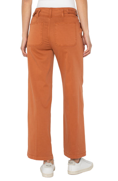Pant, Hi Rise Cinch Wide Leg