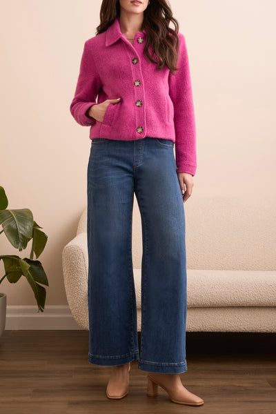 Jacket, Lined Pink Flambe