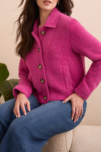 Jacket, Lined Pink Flambe