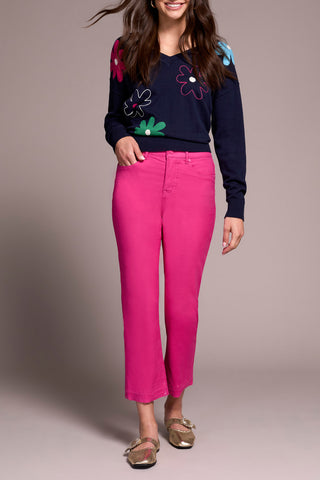Pant, Sophia Curvy Flare Crop