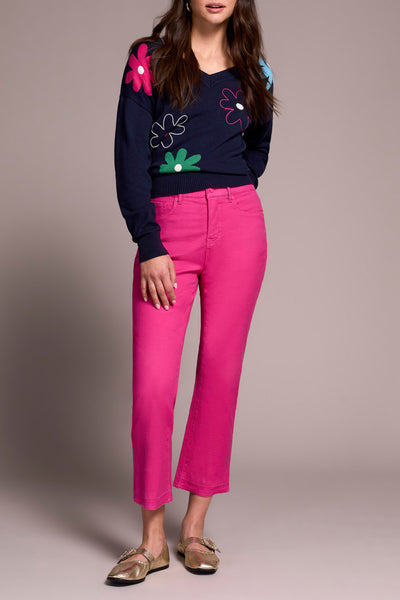 Pant, Sophia Curvy Flare Crop
