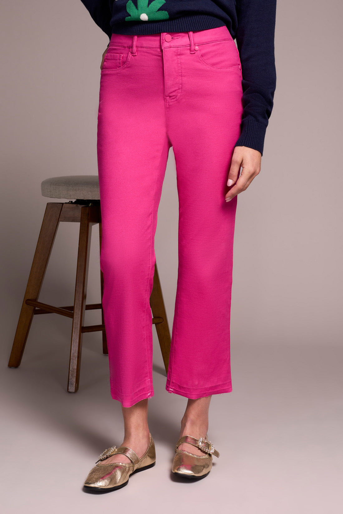 Pant, Sophia Curvy Flare Crop
