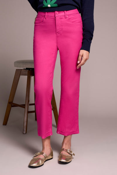 Pant, Sophia Curvy Flare Crop