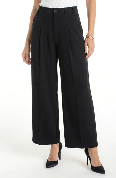 Pant, Pleated Trouser Black