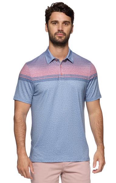Shirt, Men's Denton Stripe Polo