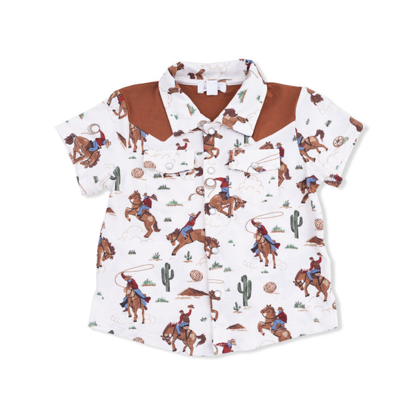 Toddler, Buckaroo Short Set