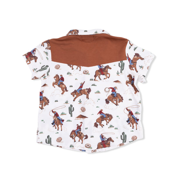 Toddler, Buckaroo Short Set