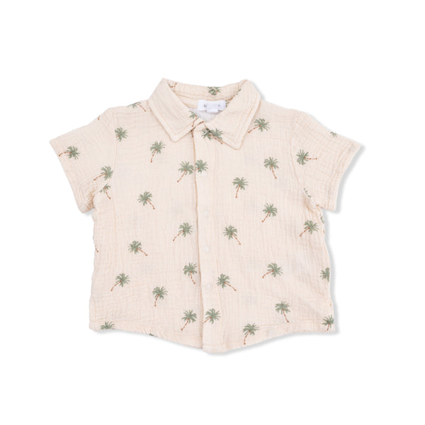 Kid, Button Up/Short Set