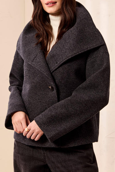 Jacket, Lofty Chic Funnel
