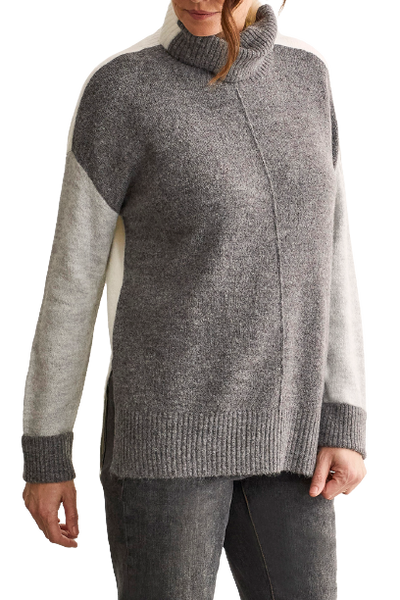 Sweater, Charcoal Turtle Neck