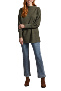 Top, Funnel Neck Tunic