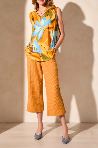 Top, Slvless Frill Neck