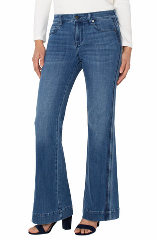 Pant, Hannah Flare Side Stripe