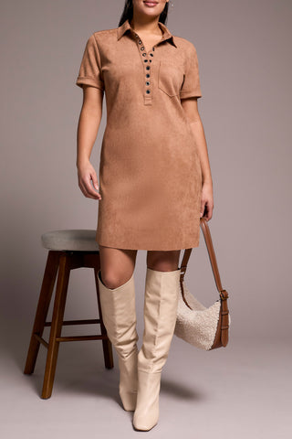 Dress, Frt Eyelet Detail