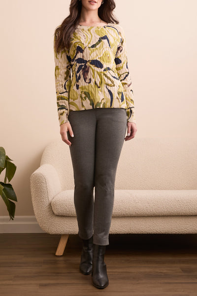Sweater, Crew Neck Raglan