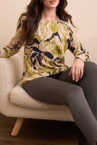 Sweater, Crew Neck Raglan