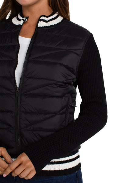 Jacket, Quilted Black