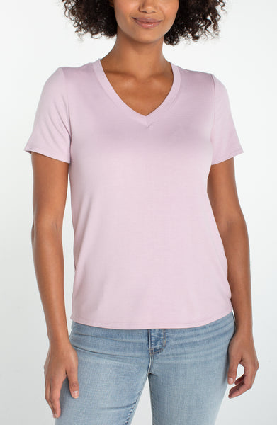 Top,  V-Neck SS