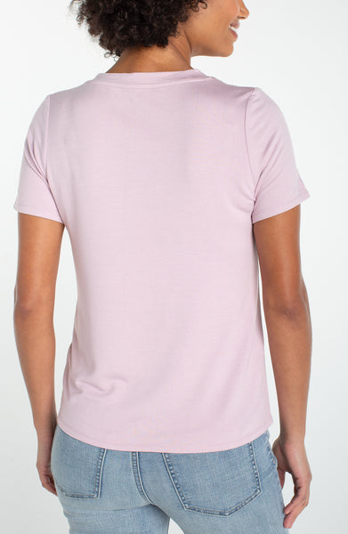 Top,  V-Neck SS