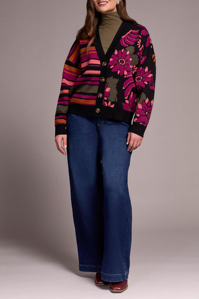 Cardigan, BTN FT Jacquard