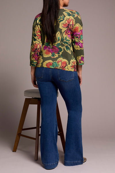 Sweater, 3/4 Slv Chive