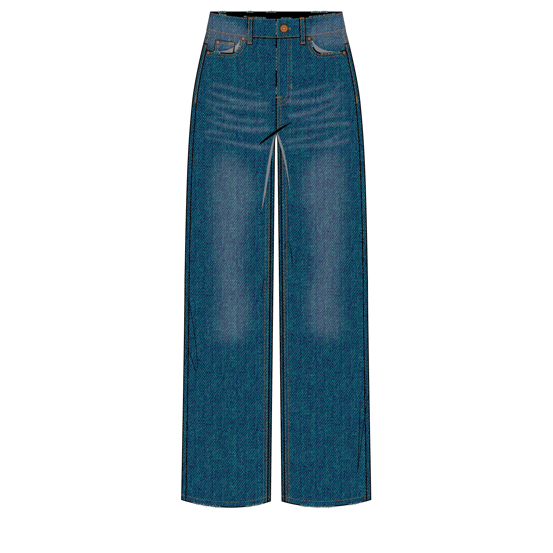Pant, Sophia Petite Wide Leg