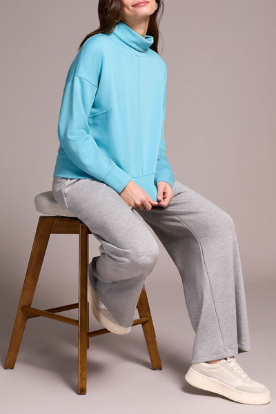 Top, Funnel Neck L/S