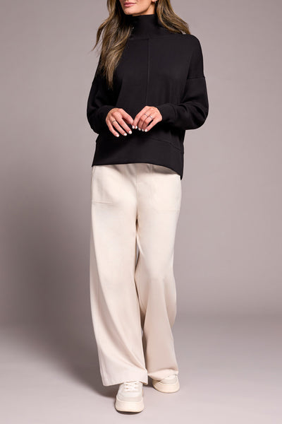 Top, Funnel Neck L/S