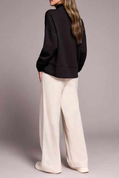 Top, Funnel Neck L/S