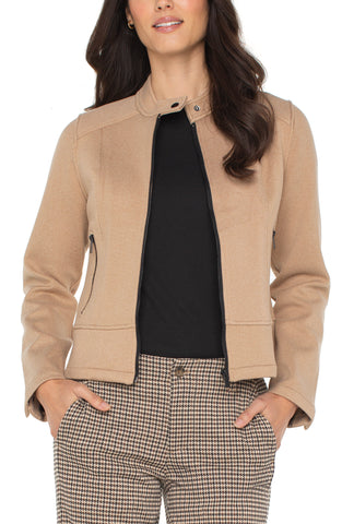 Jacket, Biker Camel