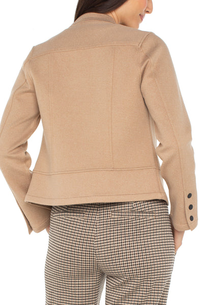 Jacket, Biker Camel